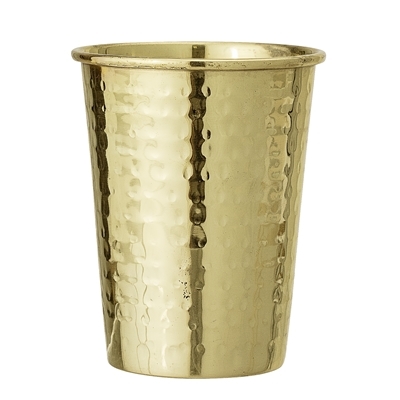 Golden steel cup 
